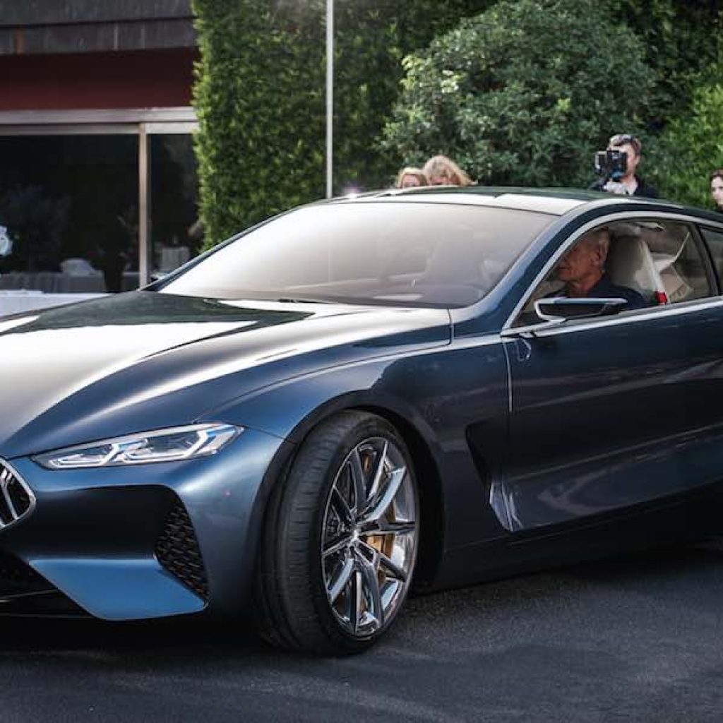 کانسپت سری ۸ بی‌ام‌و در فستیوال گود وود انگلیس به نمایش درآمد!