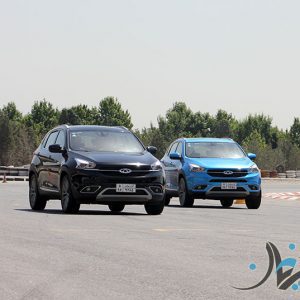 آزمایش رانندگی با چری تیگو 7 در پیست آزادی تهران