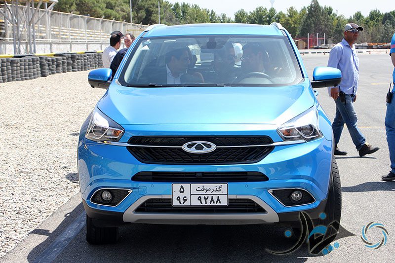 آزمایش رانندگی با چری تیگو 7 در پیست آزادی تهران