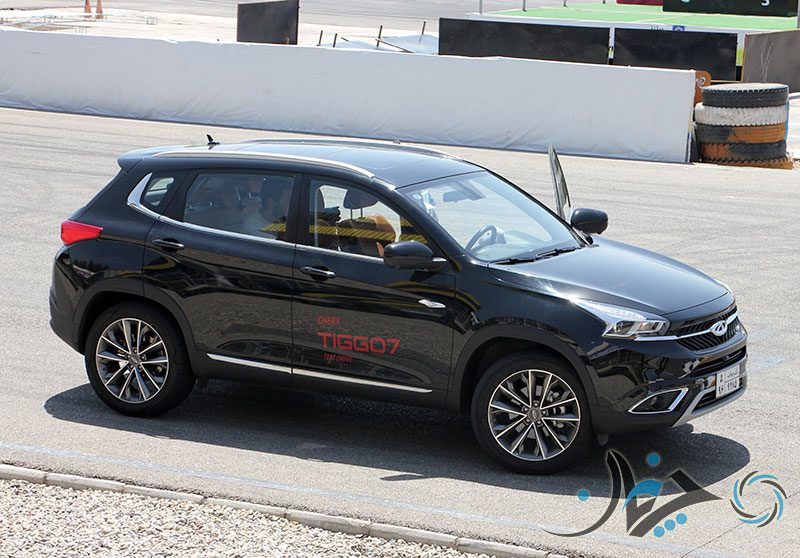 آزمایش رانندگی با چری تیگو 7 در پیست آزادی تهران