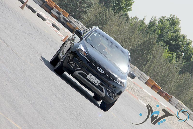 آزمایش رانندگی با چری تیگو 7 در پیست آزادی تهران
