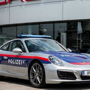 پیوستن پورشه 911 carrera به نیروی پلیس اتریش!
