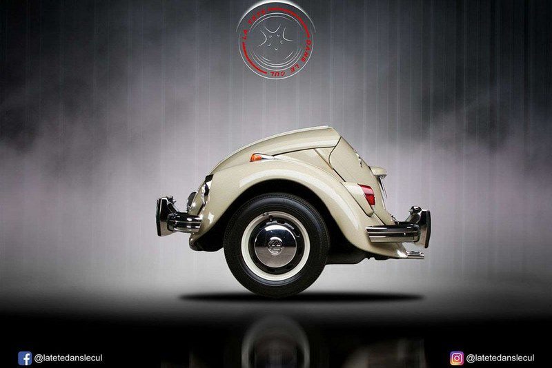 کوچکتر کردن گروهی از خودروها توسط هنرمندی فرانسوی!