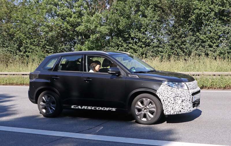 تصاویر فیس‌لیفت سوزوکی ویتارا در حین آزمایش به بیرون درز کرد!