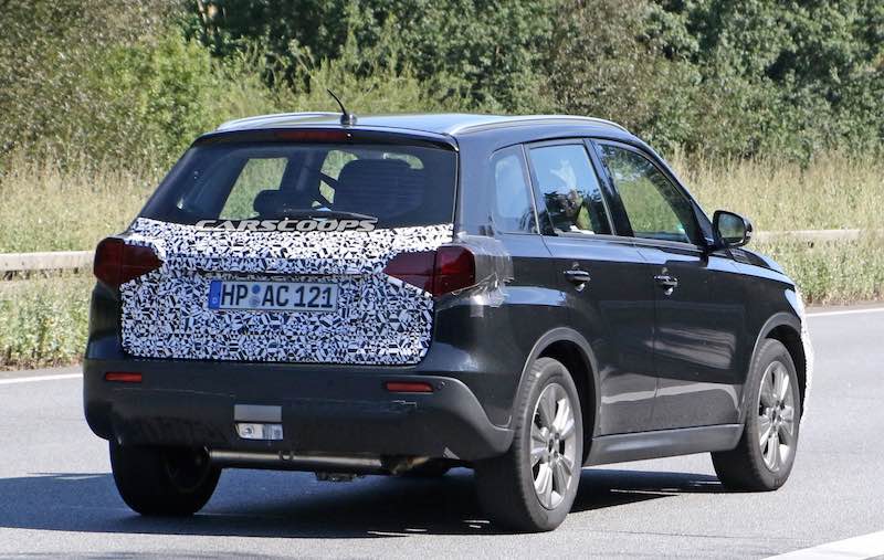 تصاویر فیس‌لیفت سوزوکی ویتارا در حین آزمایش به بیرون درز کرد!