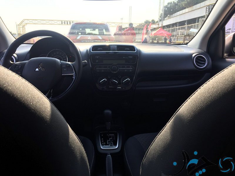 تست رانندگی میتسوبیشی میراژ در پیست آزادی!