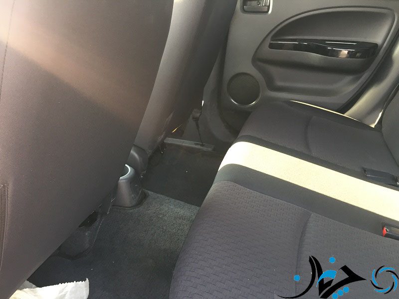 تست رانندگی میتسوبیشی میراژ در پیست آزادی!