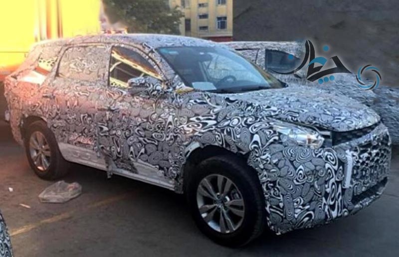 چری در حال کار بر روی خودرو شاسی‌بلند با 7 صندلی + عکس