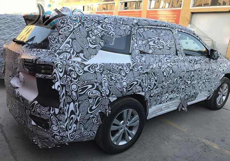 چری در حال کار بر روی خودرو شاسی‌بلند با 7 صندلی + عکس