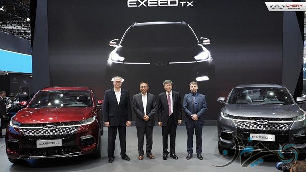 چری شاسی‌بلند Exeed TX را معرفی کرد؛ پیش به سوی اروپا!
