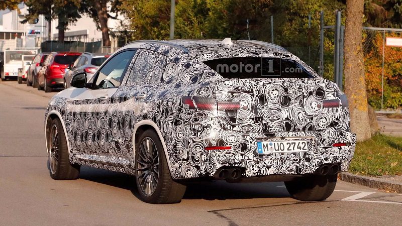 بی‌ام‌و X4m 2014 حین آزمایش دیده شد!