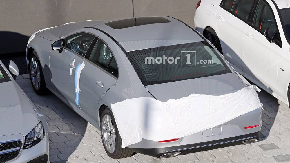 انتشار تصاویر جاسوسی مرسدس بنز کلاس CLS نسخه 2018