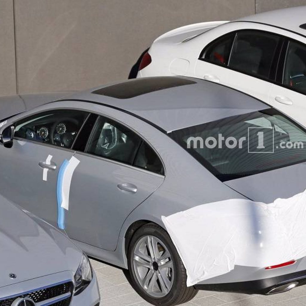 انتشار تصاویر جاسوسی مرسدس بنز کلاس CLS نسخه 2018