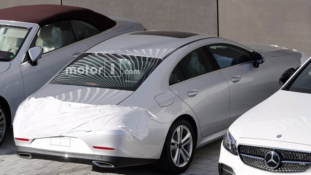 انتشار تصاویر جاسوسی مرسدس بنز کلاس CLS نسخه 2018