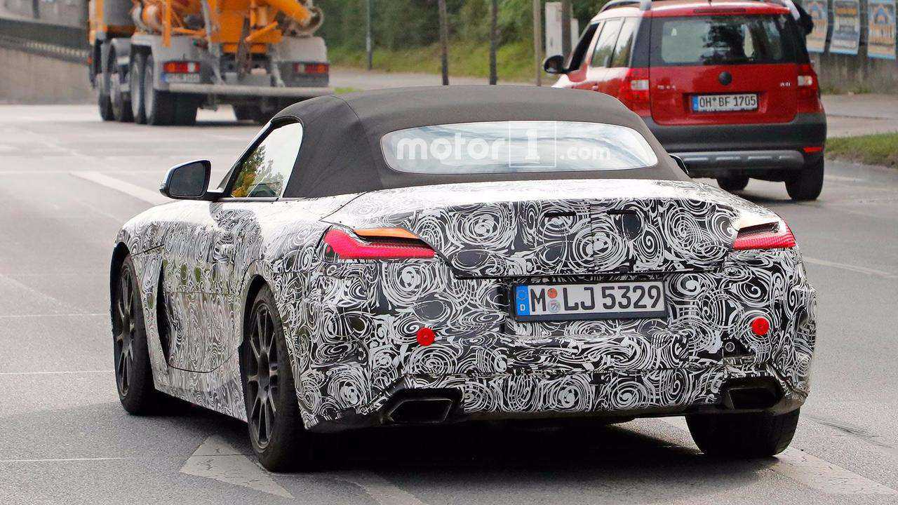 انتشار تصاویر جاسوسی از نسل جدید بی‌ام‌و Z4!