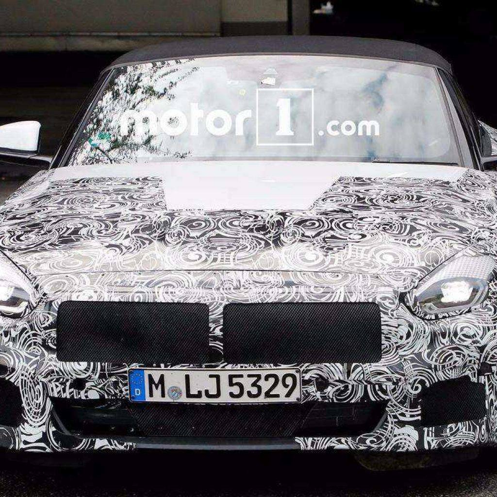 انتشار تصاویر جاسوسی از نسل جدید بی‌ام‌و Z4!