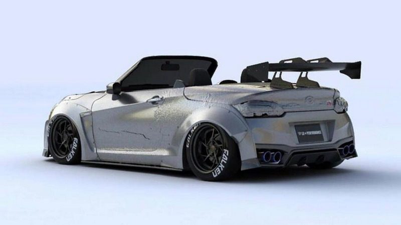 تبدیل یک خودروی ژاپنی به نیسان GT-R با یک کیت حرفه ای!