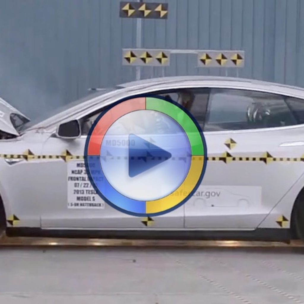 تست تصادف پرشتاب‌ترین خودروی جهان را ببینید!