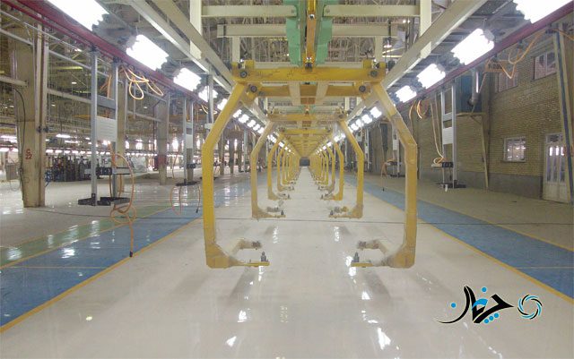 بهره ‌برداری از سالن‌های جدید بازرسی در گروه صنعتی ایران خودرو!