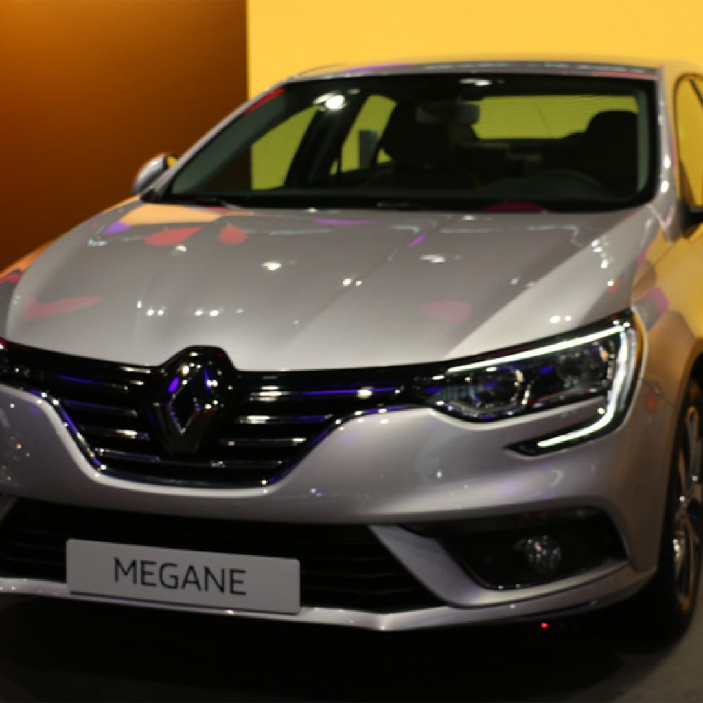 رونمایی شركت نگين خودرو از مگان جديد در نمایشگاه خودروی تهران!