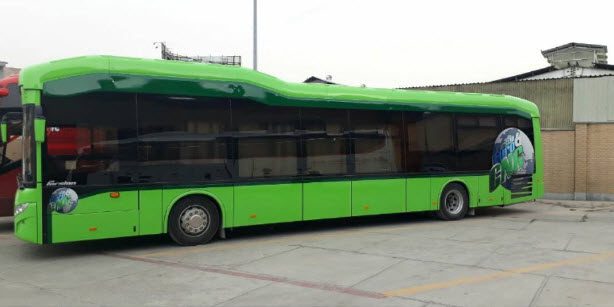 رونمایی از اتوبوس درون شهری دوست‌دار محیط زیست ایرانی!