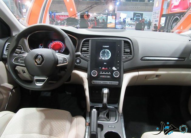 رونمایی شركت نگين خودرو از مگان جديد در نمایشگاه خودروی تهران!