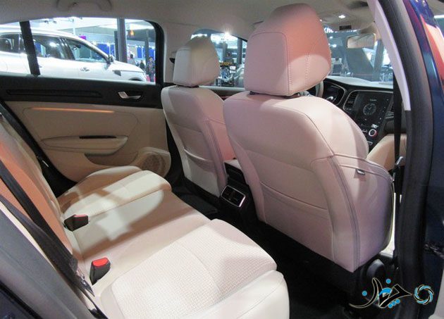 رونمایی شركت نگين خودرو از مگان جديد در نمایشگاه خودروی تهران!