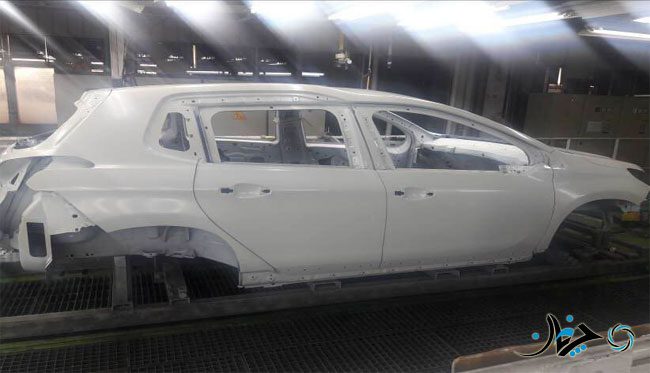 بهره ‌برداری از سالن‌های جدید بازرسی در گروه صنعتی ایران خودرو!