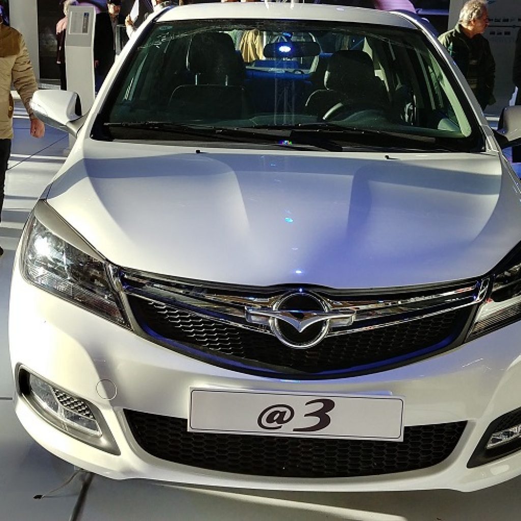 گزارش اختصاصی چرخان از غرفه هایما و خودروی 3@