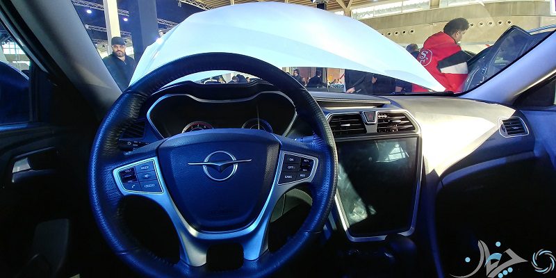 گزارش اختصاصی چرخان از غرفه هایما و خودروی M5