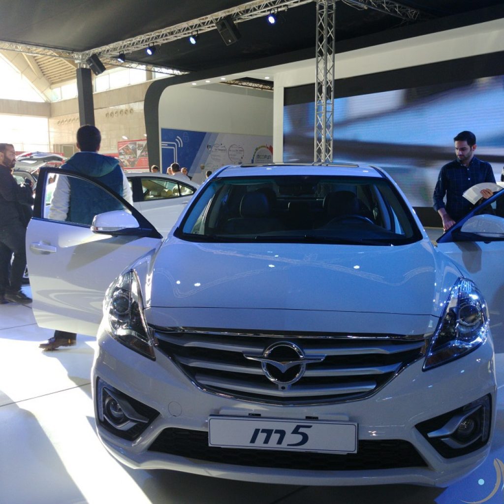 گزارش اختصاصی چرخان از غرفه هایما و خودروی M5