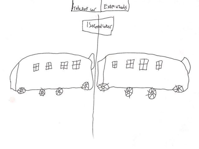 تصورات کودکان از خودروهای آینده چه شکلی است؟