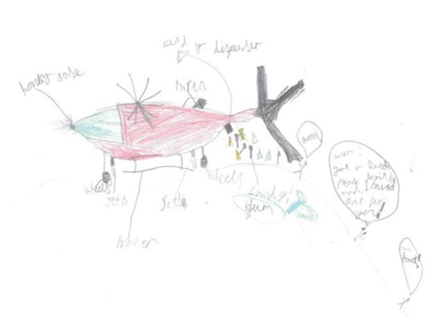 تصورات کودکان از خودروهای آینده چه شکلی است؟