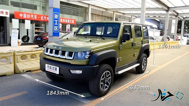 بررسی بایک BJ40L، جیپ آمریکایی در لباس چینی!