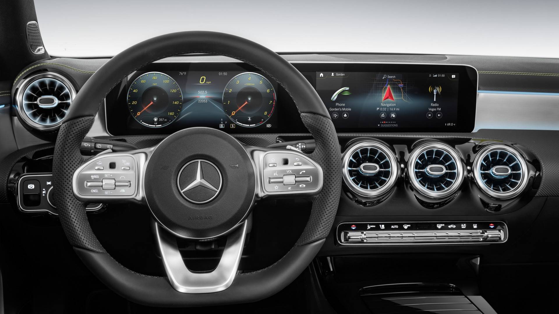 معرفی جزئیات سامانه های مدرن کابینMercedes A-Class!
