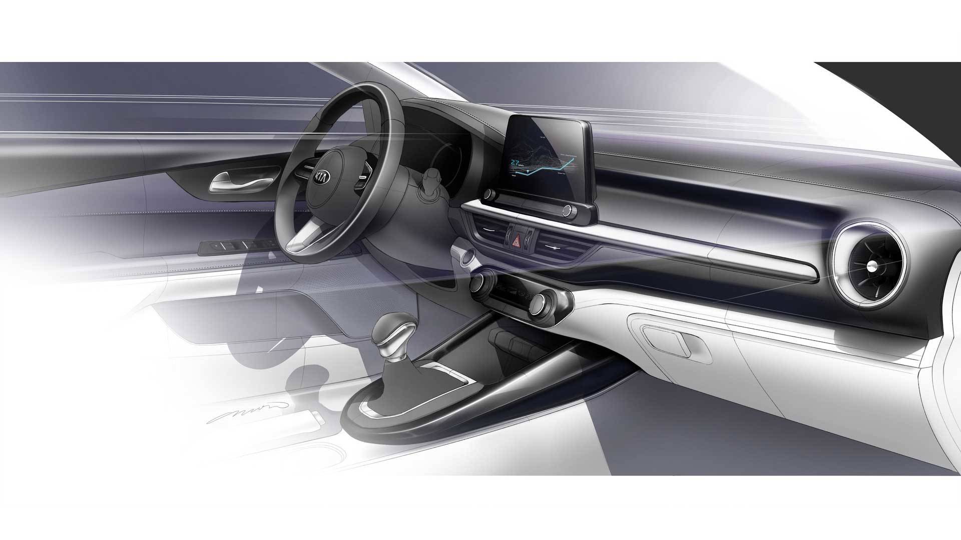 معرفی خودروی جدید Kia Forte 2019 در نمایشگاه بین المللی خودروی دیترویت!