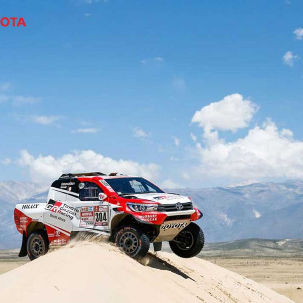 تشکر مدیرعامل تویوتا از شرکت کنندگان رالی داکار!