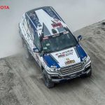 تشکر مدیرعامل تویوتا از شرکت کنندگان رالی داکار!