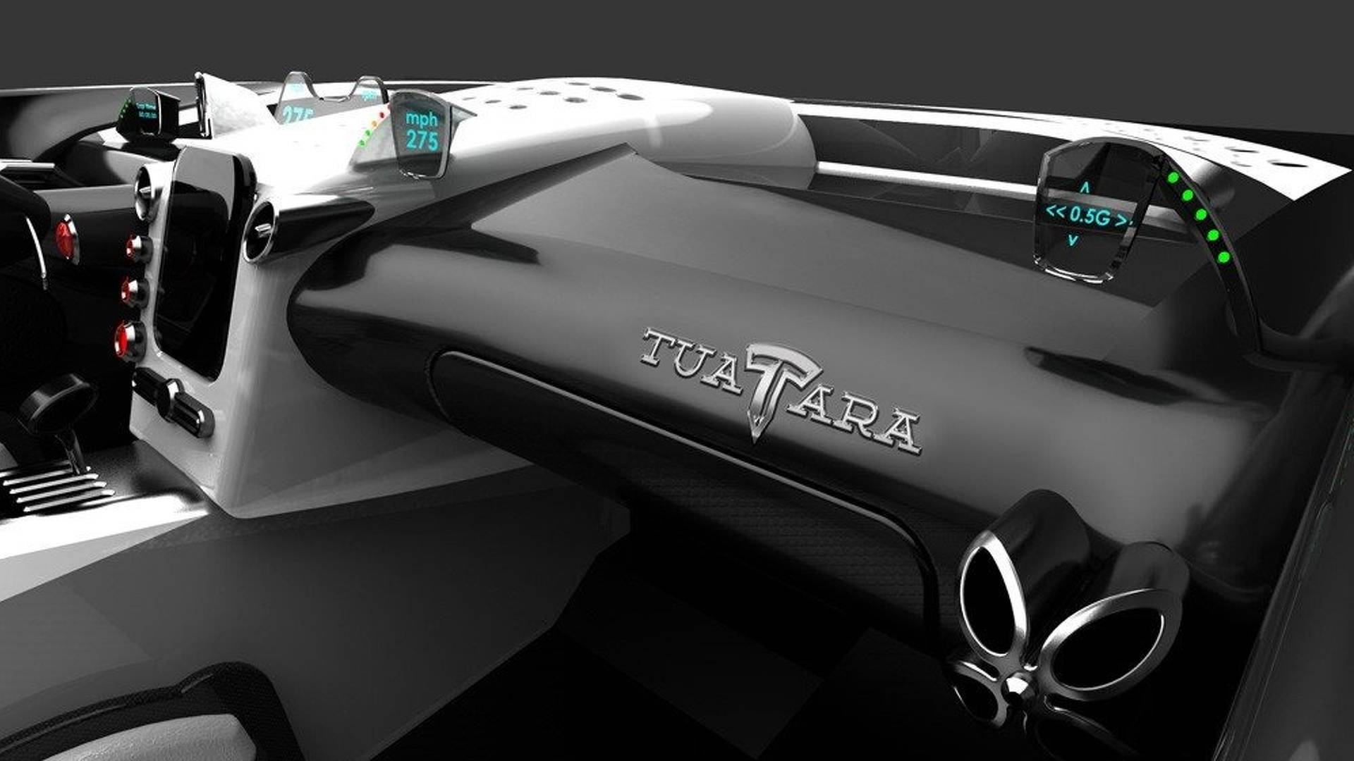 تصویری مبهم از ابرخودرویی جدید با نامSSC Tuatara!