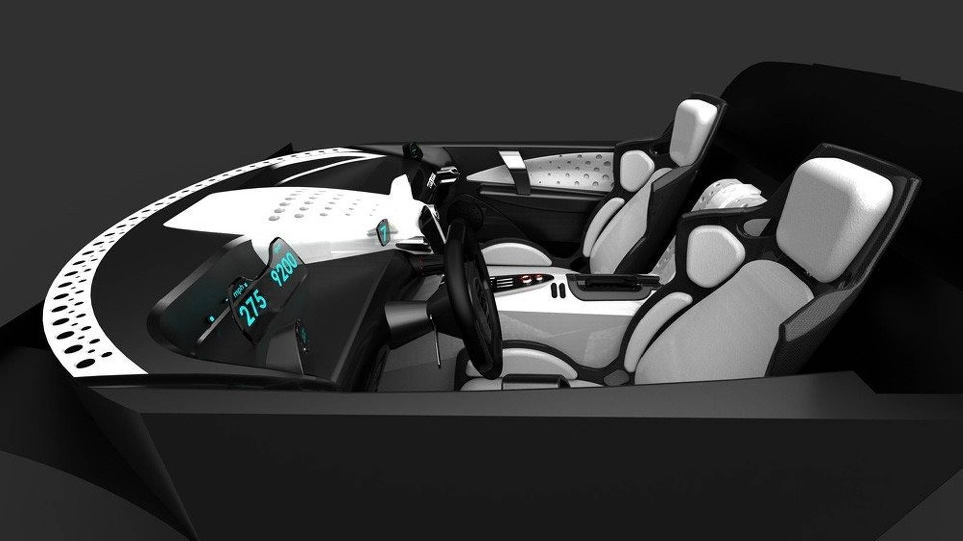 تصویری مبهم از ابرخودرویی جدید با نامSSC Tuatara!