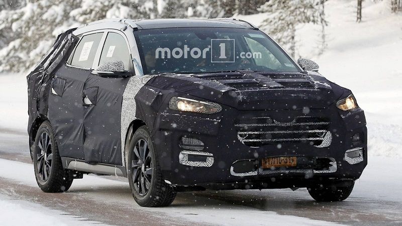 نسخه فیس‌لیفت هیوندای توسان را در تصاویر جاسوسی جدید ببینید