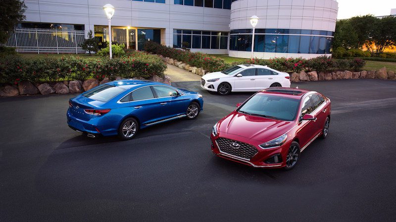 رونمایی فیس‌لیفت هیوندای سوناتا ۲۰۱۸ در نمایشگاه خودرو شیکاگو