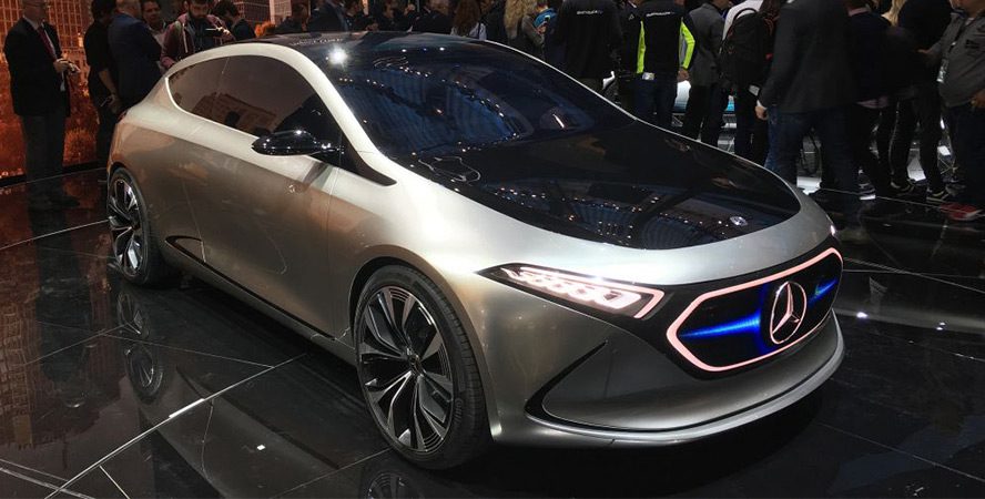 تولید EQ Electric مرسدس بنز برای اولین بار در ژنو به نمایش درآمد