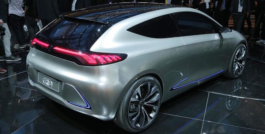 تولید EQ Electric مرسدس بنز برای اولین بار در ژنو به نمایش درآمد