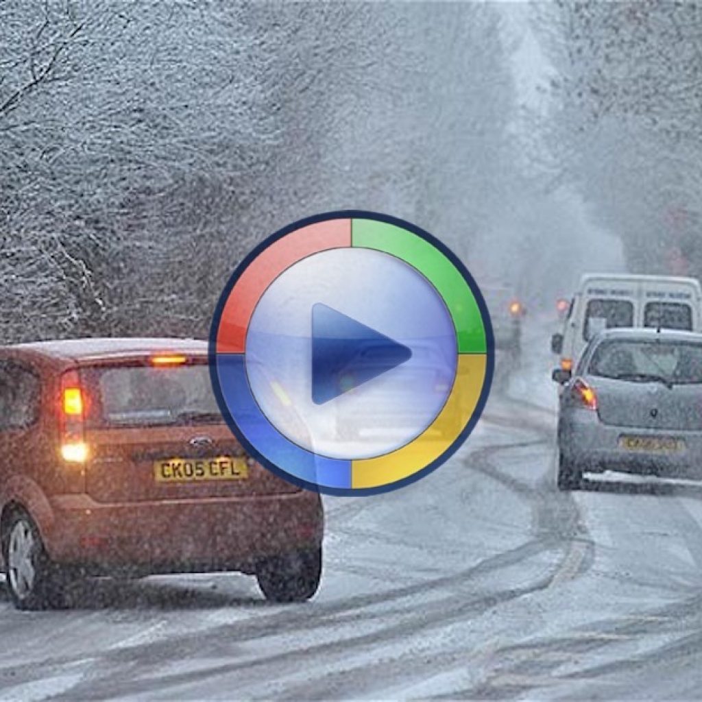 نکاتی درباره کم فرمانی و بیش فرمانی خودرو در جاده‌های برفی (ویدیوی اختصاصی)