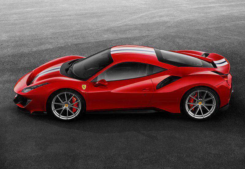 از فراری 488 پیستا به صورت رسمی رونمایی شد