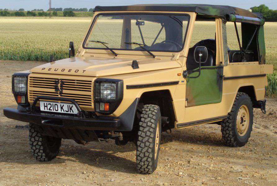 نگاهی به خودروی نظامی پژو P4؛ برادر فرانسوی بنز کلاس G