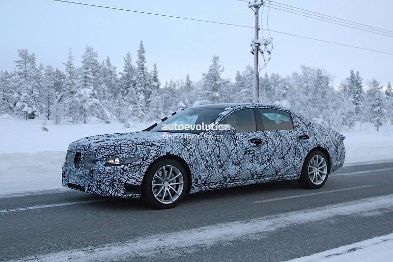 انتشار تصاویر جاسوسی از نسل بعدی مرسدس بنز کلاس S