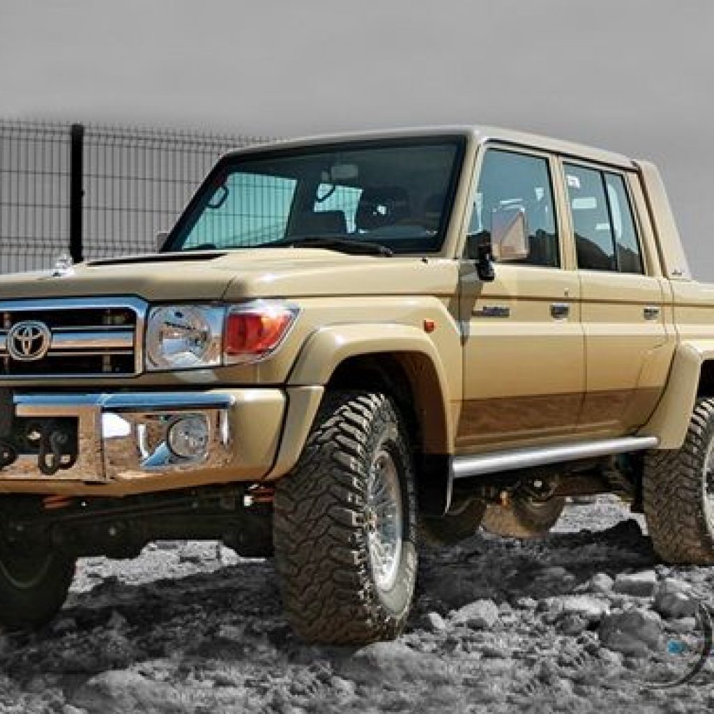 تویوتا لندکروزر شش چرخ؛ دست پخت میلیاردرهای عرب!