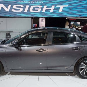 هوندا insight مدل 2019 هیبریدی در نمایشگاه نیویورک رونمایی شد + تصاویر